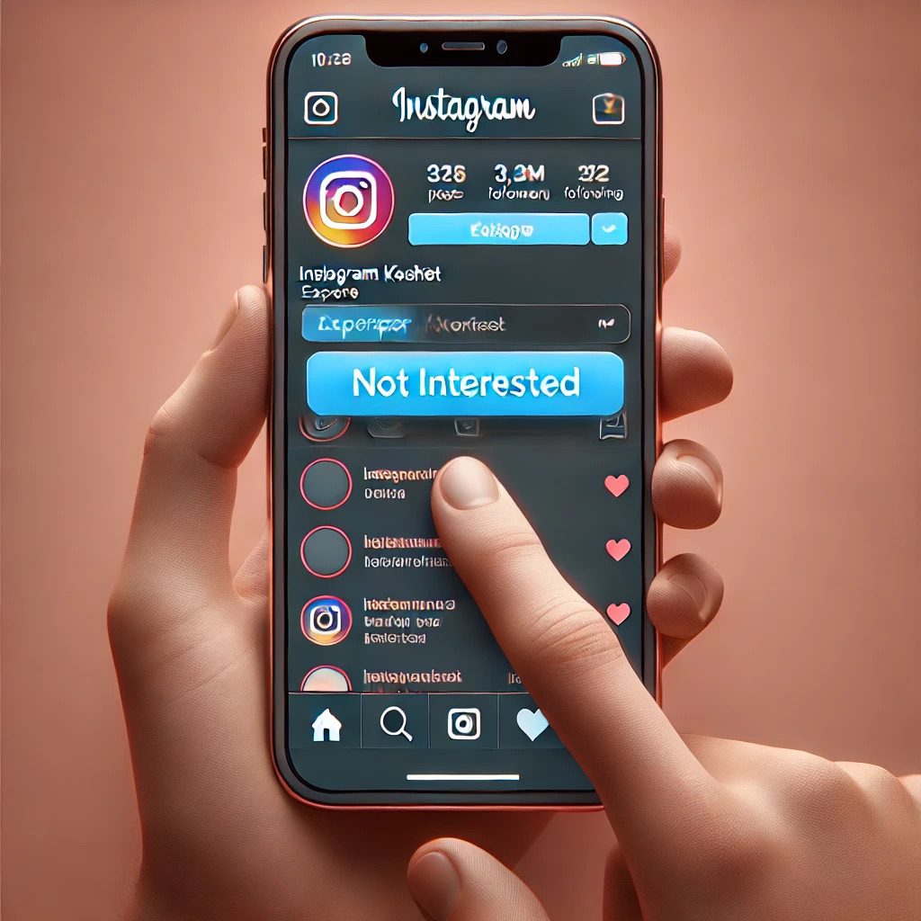 instagram keşfet sıfırlama